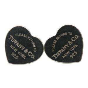 TIFFANY Silver Heart Earrings